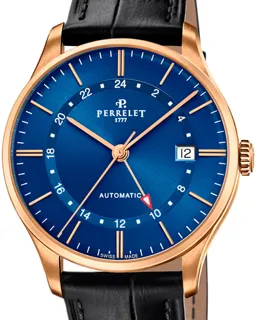 Perrelet Weekend A1305/2 Rose gold Blue