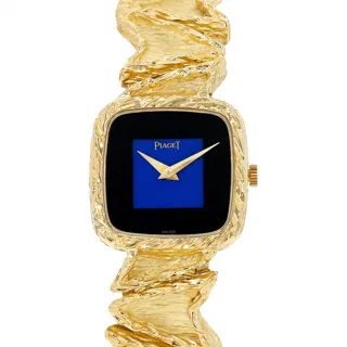 Piaget Vintage 9902 Yellow gold Two-tone$lapis lazuli$onyx