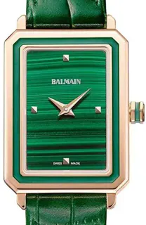 Pierre Balmain Eirini B4394.92.76 25mm Red gold$Stainless Steel Green