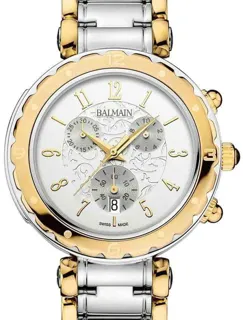 Pierre Balmain Balmainia B5632.39.13 38mm Yellow gold and Stainless steel Silver