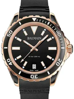 Pierre Balmain Ophrys B4337.32.65 39mm Red gold$Stainless Steel Black