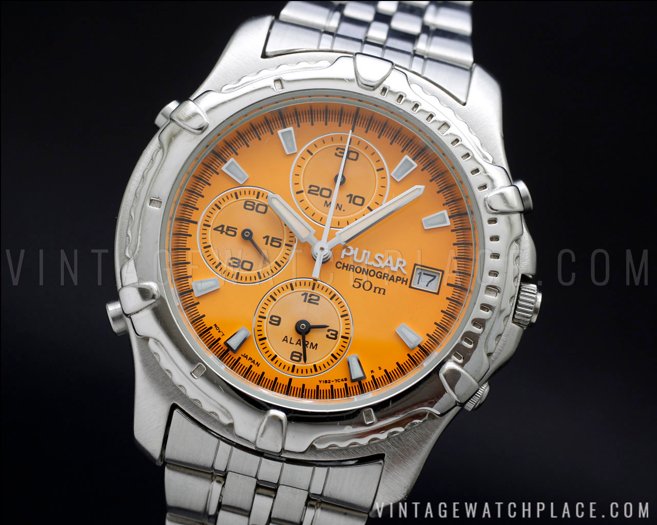 Pulsar chronograph 50m best sale