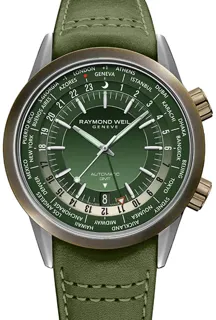 Raymond Weil Freelancer 2765-SBC-52001 Stainless steel Green