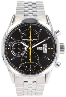 Raymond Weil Freelancer 7730 Stainless steel Black