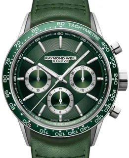 Raymond Weil Freelancer 7741-SC7-52021 Stainless steel Green