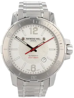 Raymond Weil Nabucco 3900 Stainless steel White