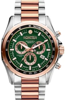 Roamer Rockshell Mark III Chrono 220837 49 75 20 44mm Stainless steel Green