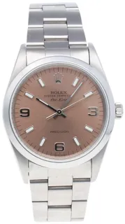 Rolex Air King 14000 Stainless steel salmon