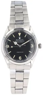 Rolex Air King 5500 Stainless steel Black