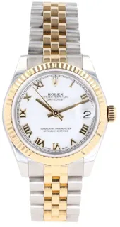 Rolex Datejust 31 178273 Yellow gold and Stainless steel White