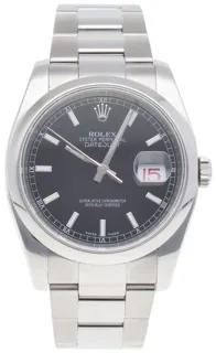 Rolex Datejust 36 116200 Stainless steel Black