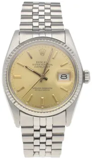 Rolex Datejust 16014 Stainless steel champagne