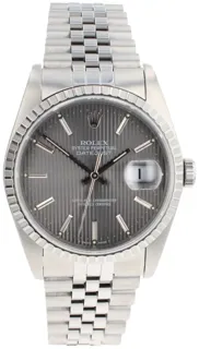 Rolex Datejust 36 16220 Stainless steel Gray