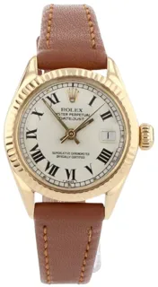 Rolex Datejust 6917 18k yellow gold White