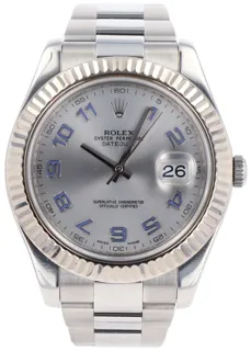 Rolex Datejust II 116334 Stainless steel Silver