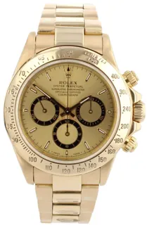 Rolex Daytona 16528 18k yellow gold champagne