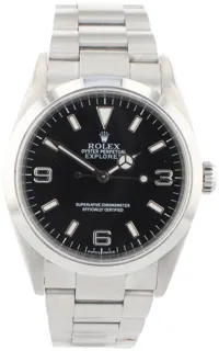 Rolex Explorer 14270 Stainless steel Black