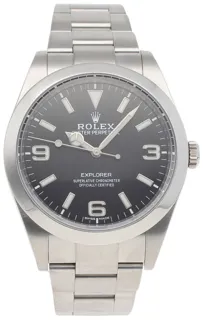 Rolex Explorer 214270 Stainless steel Black