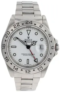 Rolex Explorer II 16570 Stainless steel White