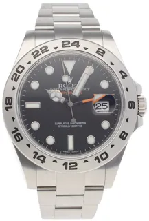 Rolex Explorer II 216570 Stainless steel Black