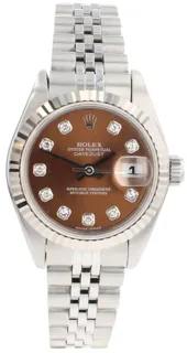 Rolex Lady-Datejust 179174 Stainless steel Salmon