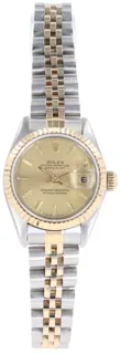 Rolex Lady-Datejust 69173 Yellow gold and Stainless steel Champagne