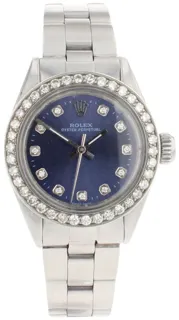 Rolex Oyster Perpetual 26 6718 Stainless steel Blue