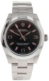 Rolex Oyster Perpetual 31 177200 Stainless steel Black