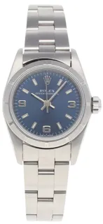 Rolex Oyster Perpetual 76030 Stainless steel blue