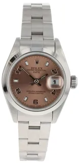 Rolex Oyster Perpetual Date 79160 Stainless steel salmon