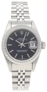 Rolex Oyster Perpetual Lady Date 69240 Stainless steel Black