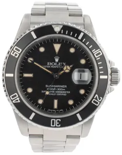 Rolex Submariner 16800 Stainless steel Black