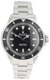 Rolex Submariner 5513 Stainless steel black