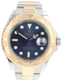 Rolex Yacht-Master 40 16623 Yellow gold and Stainless steel blue