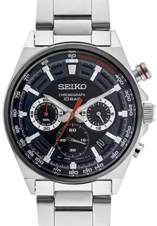 Seiko Chronograph SSB407P1 Stainless steel Blue