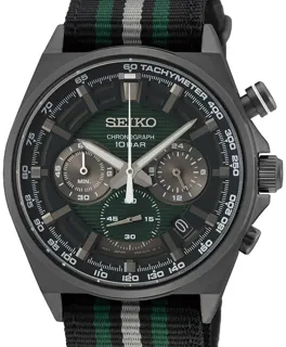 Seiko Chronograph SSB411P1 Stainless steel Green