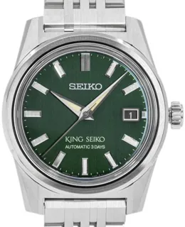 Seiko King Seiko SPB391J1 Stainless steel Green