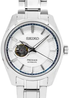 Seiko Presage SPB309J1 Stainless steel White