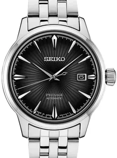 Seiko Presage SRPE17J1 Stainless steel Black