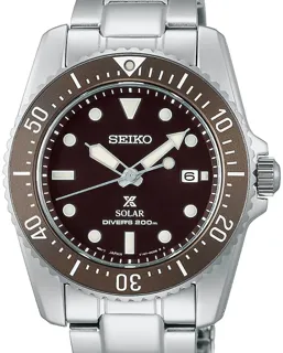 Seiko Prospex SNE571P1 Stainless steel Brown