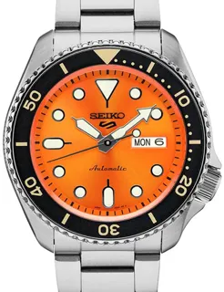 Seiko Seiko 5 SRPD59K1 Stainless steel Orange