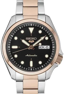 Seiko Seiko 5 SRPE58K1 Red gold$Stainless Steel Black