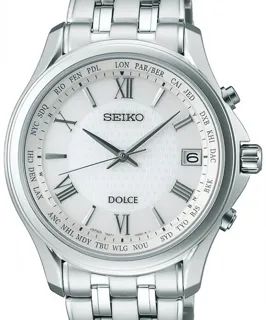 Seiko Solar SADZ201 Titanium White