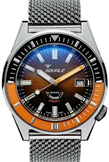 Squale Matic MATICXSD.ME22 Stainless steel Brown