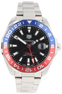 TAG Heuer Aquaracer 300M WAY201F Stainless steel Black