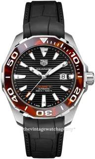 TAG Heuer Aquaracer 300M WAY201N.FT6177 Stainless steel Black