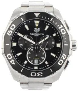 TAG Heuer Aquaracer CAY111A Stainless steel Black