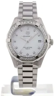 TAG Heuer Aquaracer Lady WBD1315.BA0740 Stainless steel White