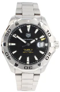 TAG Heuer Aquaracer WAY2010 Stainless steel Black