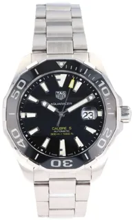 TAG Heuer Aquaracer WAY201A Stainless steel Black